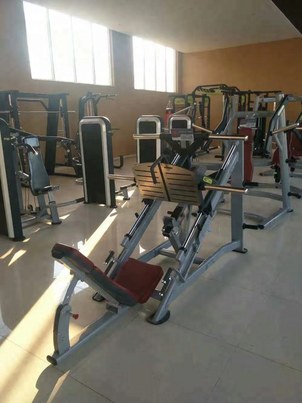 
Живой фитнес коммерческие плита нагрузки оборудование для тренажерного зала линейный тренажер для жима от ASJ для фитнеса 