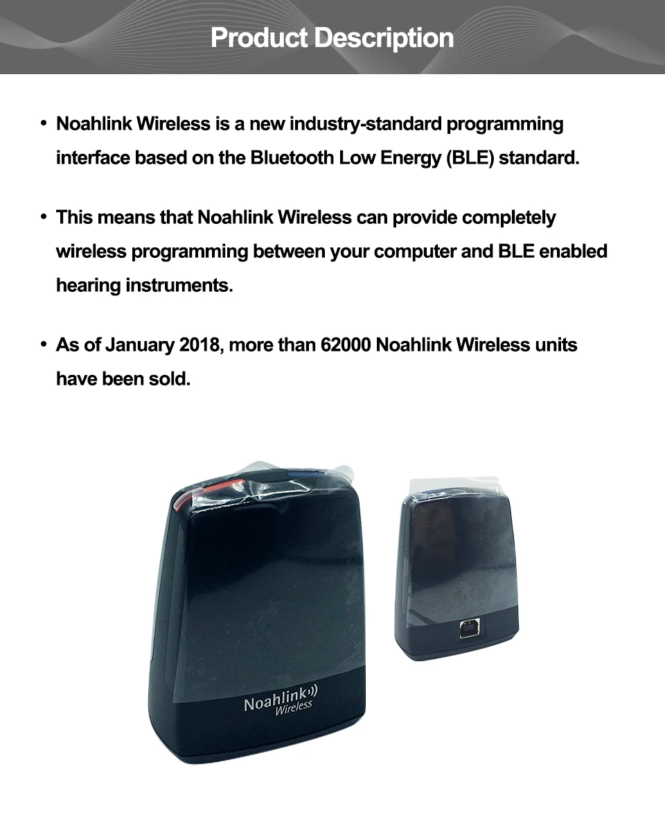 Digital Wireless Hearing Aid Programmer Programming Box Noahlink ...