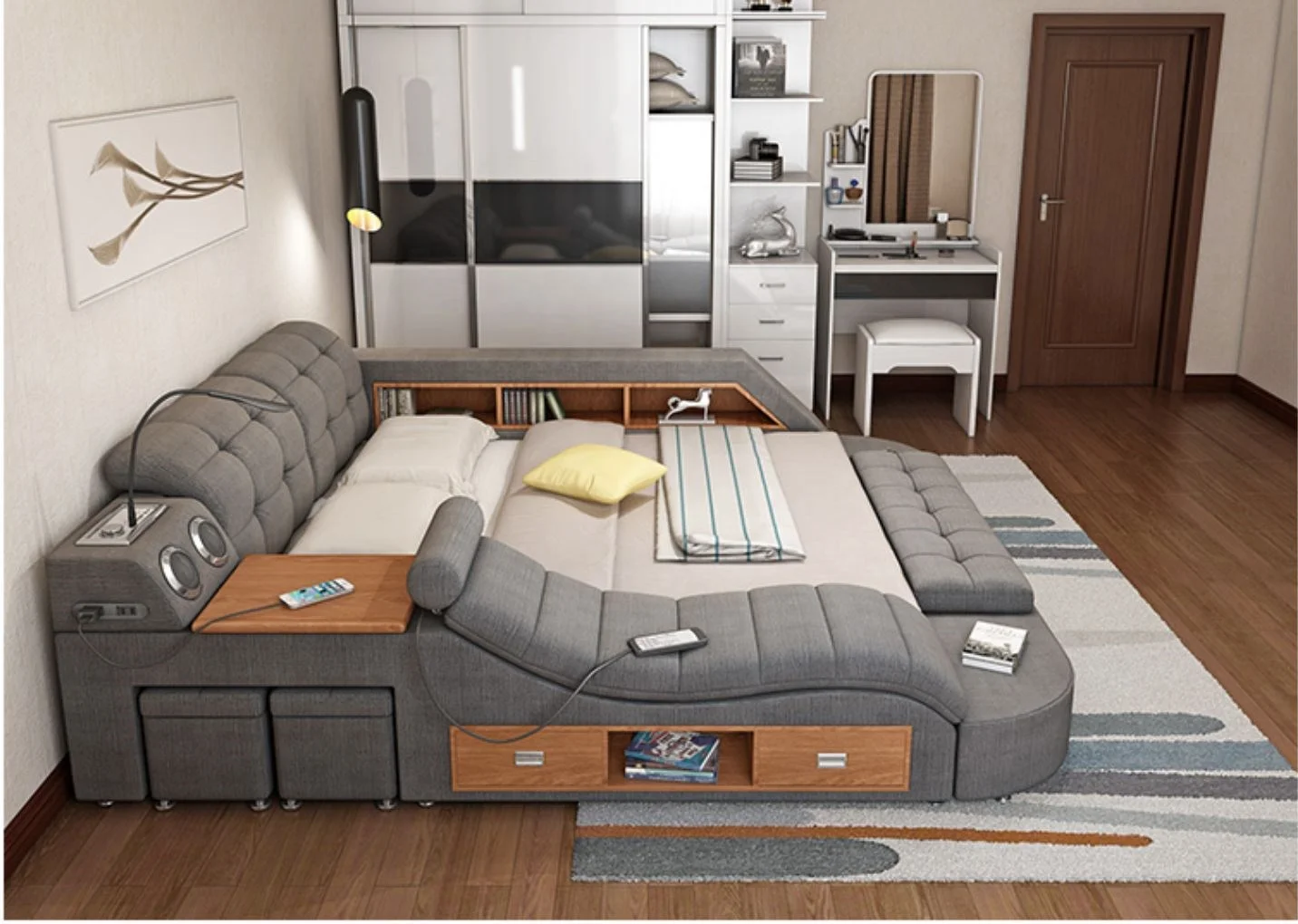 кровать трансформируемая smart bed