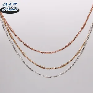 Handmade Fashion Jewelry Bracelet Gold-Filled Chain Metal Chains Brass Jewelry Findings