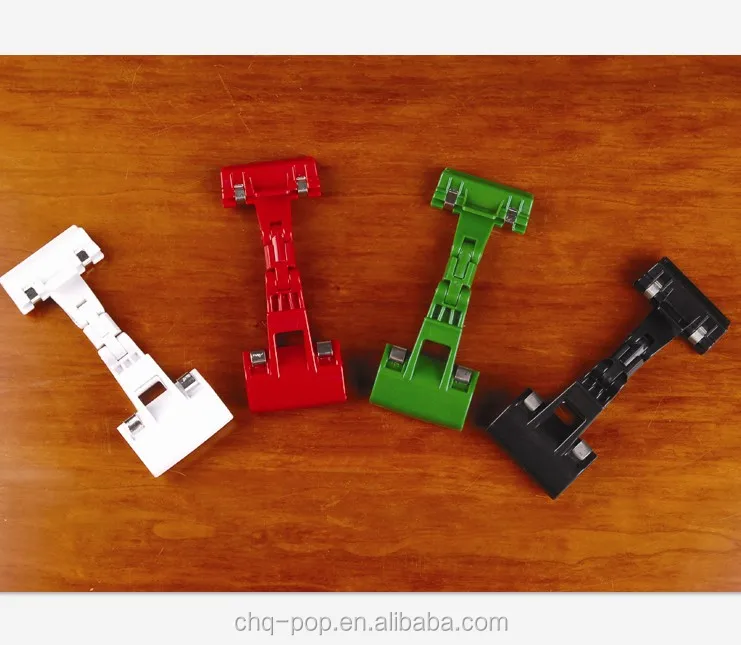 Пластиковые зажимы для супермаркета/зажим для полки супермаркета/Зажимная лента для супермаркета