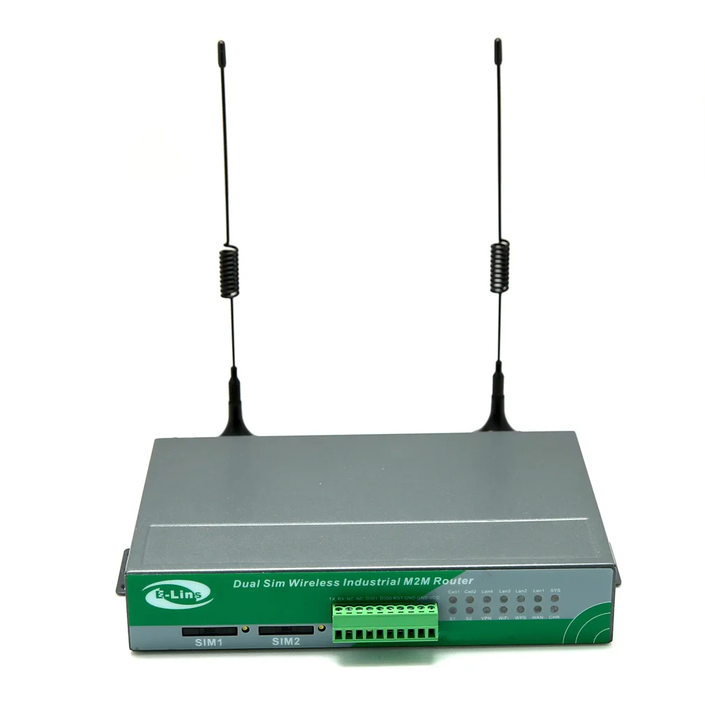 Dual Sim Wifi 4g Router With Sim Card Slot,Industrial 4g Modem Lte