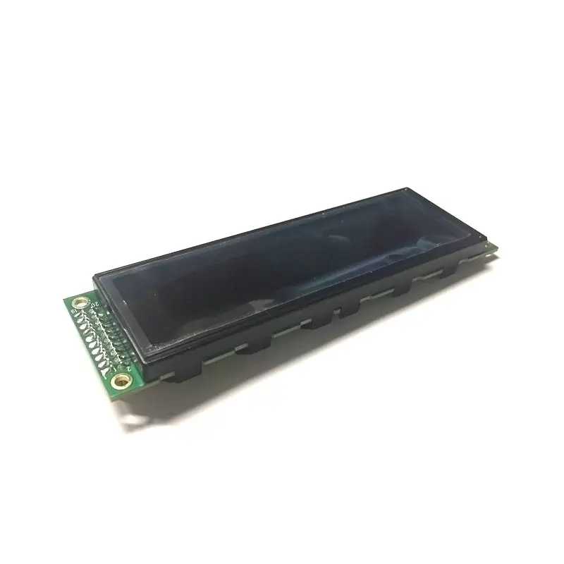 
 Black negative graphic lcd module 256x64 display with green backlight  