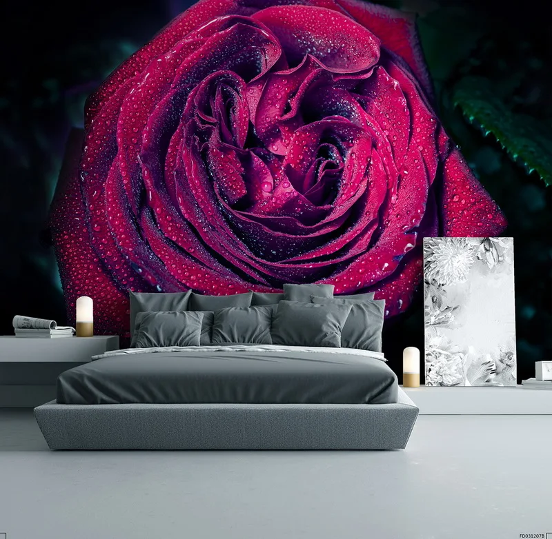 エレガントなローズデザインデジタル印刷赤いバラの壁紙 Buy Red Rose Wallpaper Elegant Rose Wallpaper Digital Printing Wallpaper Product On Alibaba Com
