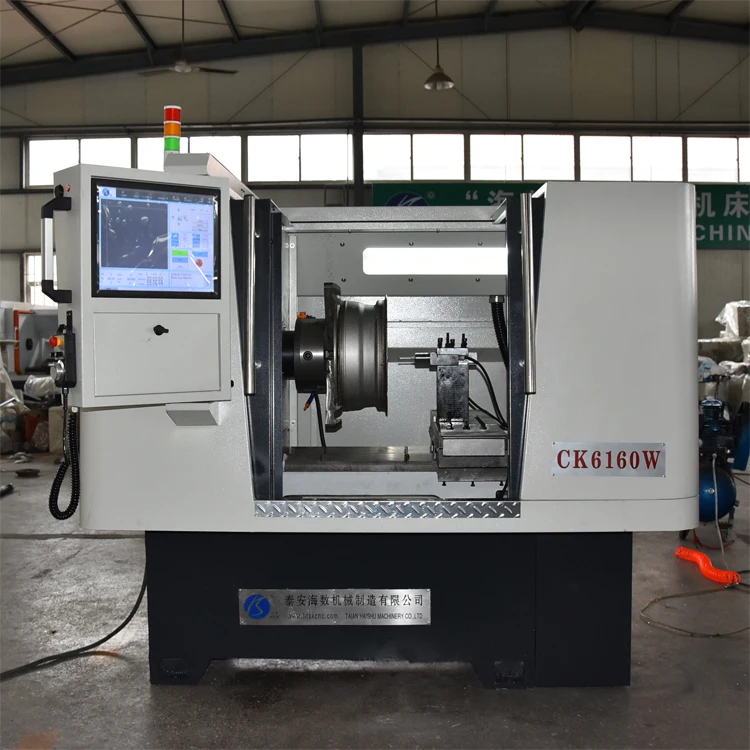Alloy Wheel Repair CNC Lathe Machine Price in India CK6160W