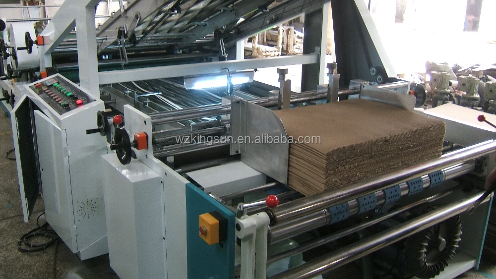 Автоматическая машина для ламинирования картона из гофрированного серии