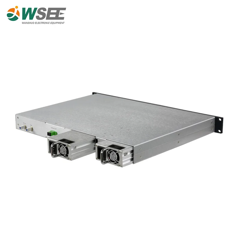 Direct Modulated 1550nm Fiber Optical CATV Digital TV Transmitter