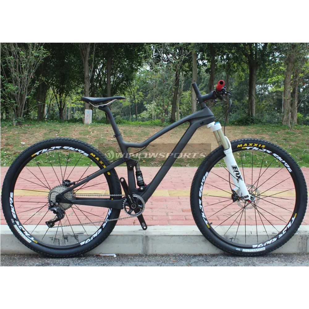 Full Suspension Carbon MTB Frame 29er XC Bike with 12 Speed