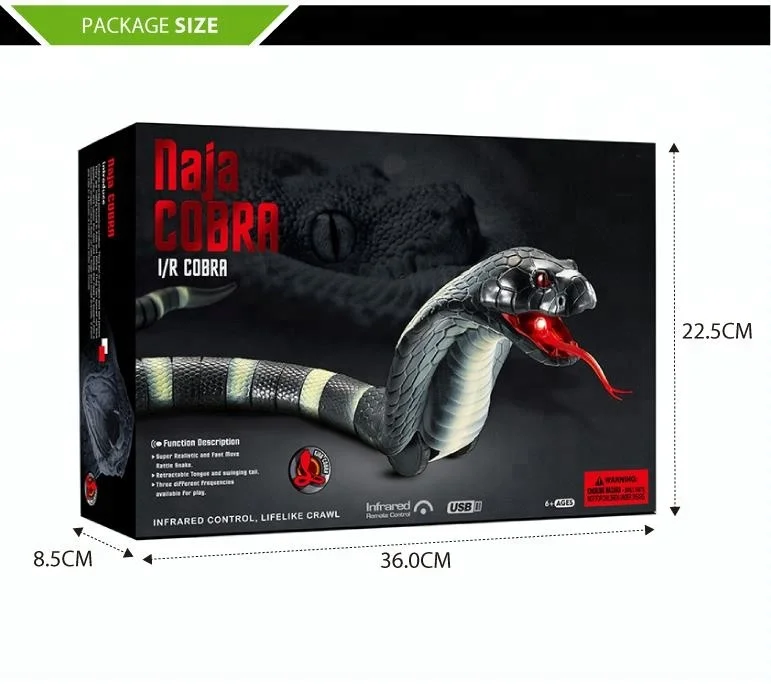 Эмуляция rc змей электронная игрушка с инфракрасным управлением