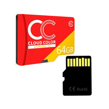 Full Quality logo Custom 64GB SD Cards Micro Memory Card 642GB TF Card Memory From Factory Supplier