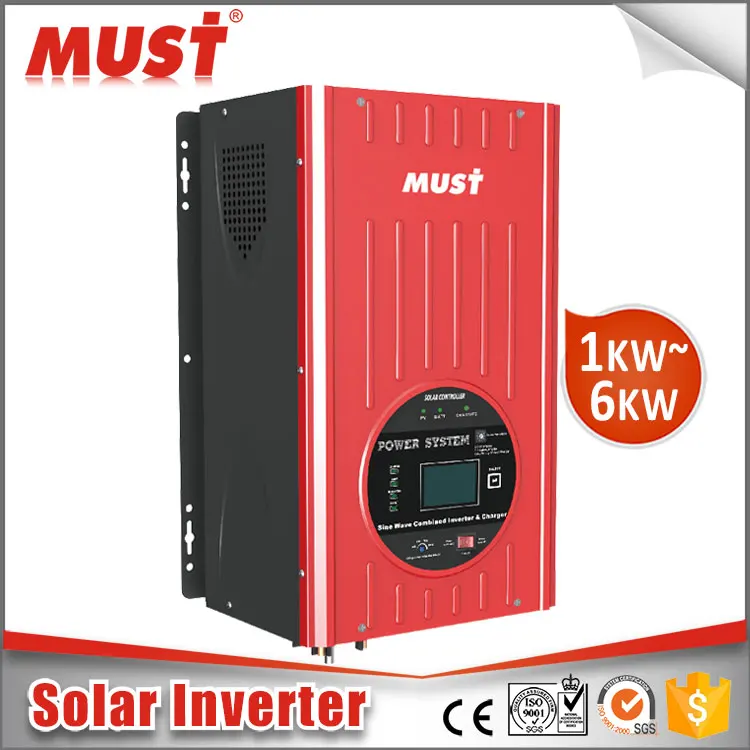 Must Solar Hybrid Solar Inverter Pv 64 100vdc 6kw Inverter Solar Power System View Solar Power System Must Oem Product Details From Shenzhen Must Power Limited On Alibaba Com