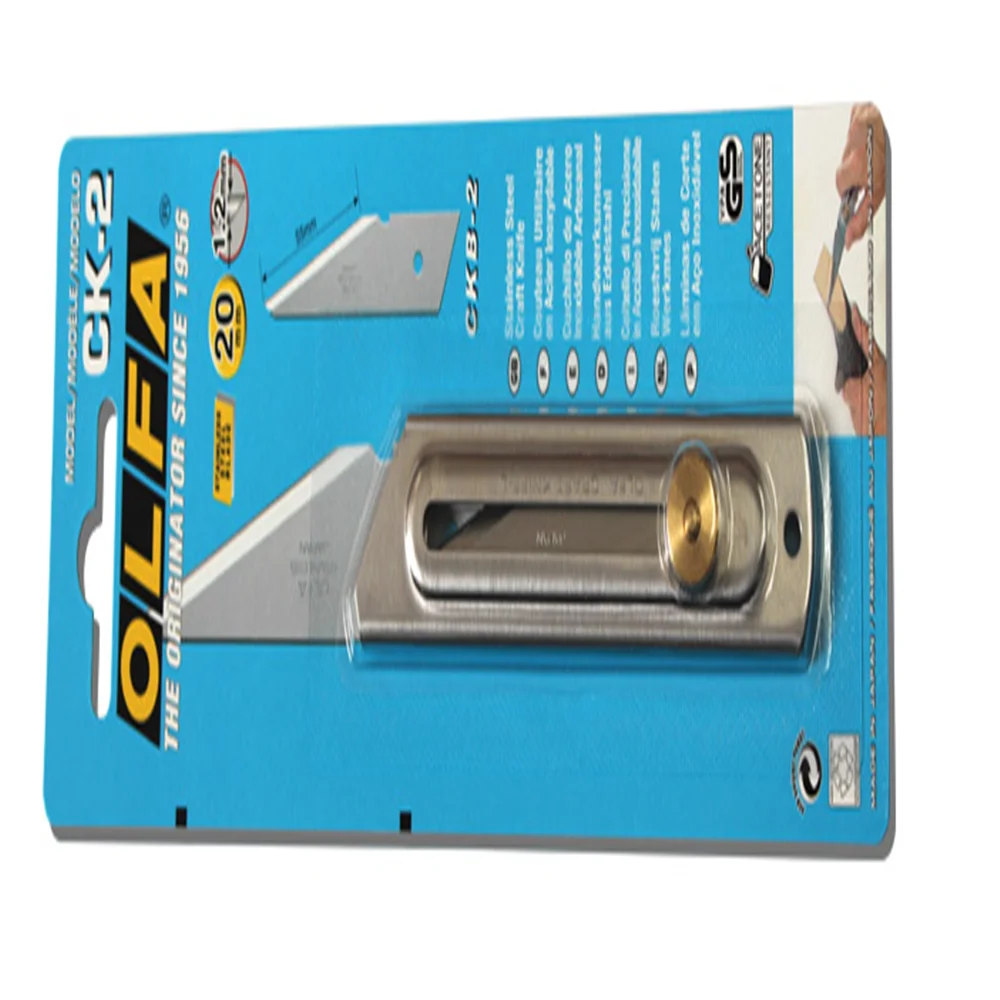 New Design Heavy Duty Sk5 Blade Pencil Cutter Knife With  Aluminum Handle Sliding Blade Utlity Knife  Retractable