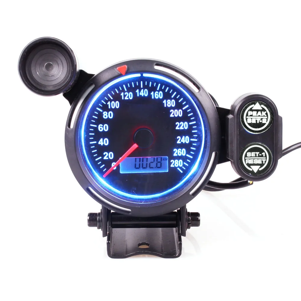 Defi 3.75 Inch 80ミリメートルspeedometer Gauge Mph Kmh Gauge With Red Shift Light  - Buy Speedometer,Mph Gauge,Speedometer Gauge Product on Alibaba.com