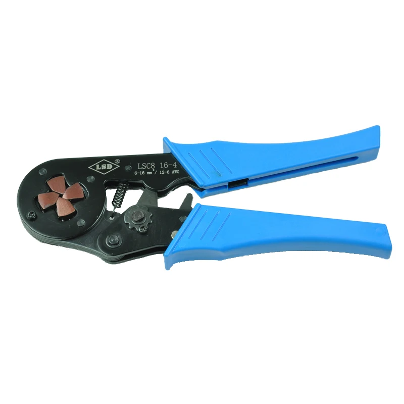Terminals Crimper Tool Pliers Self-Adjustable Cable End-Sleeves Ferrules AWG12-6 