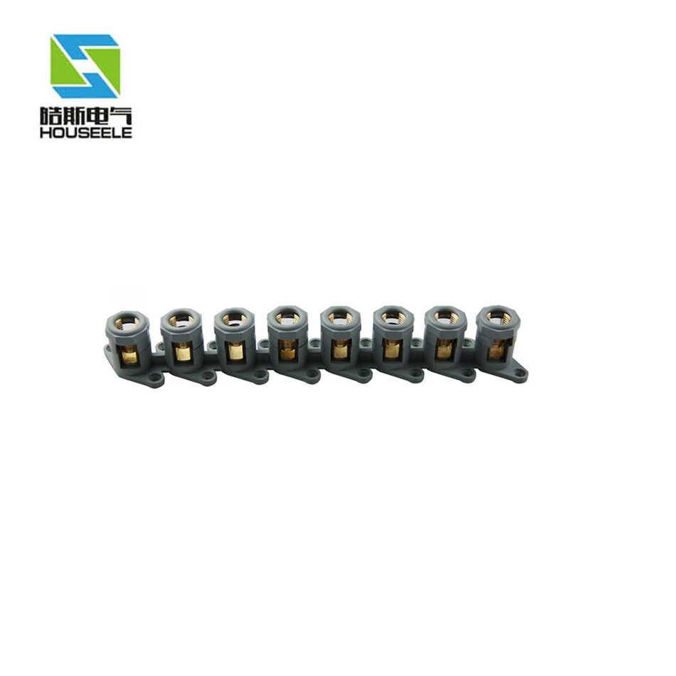 HSL8X1 35mm Industrial plastic terminal for street lighting poles fuse box