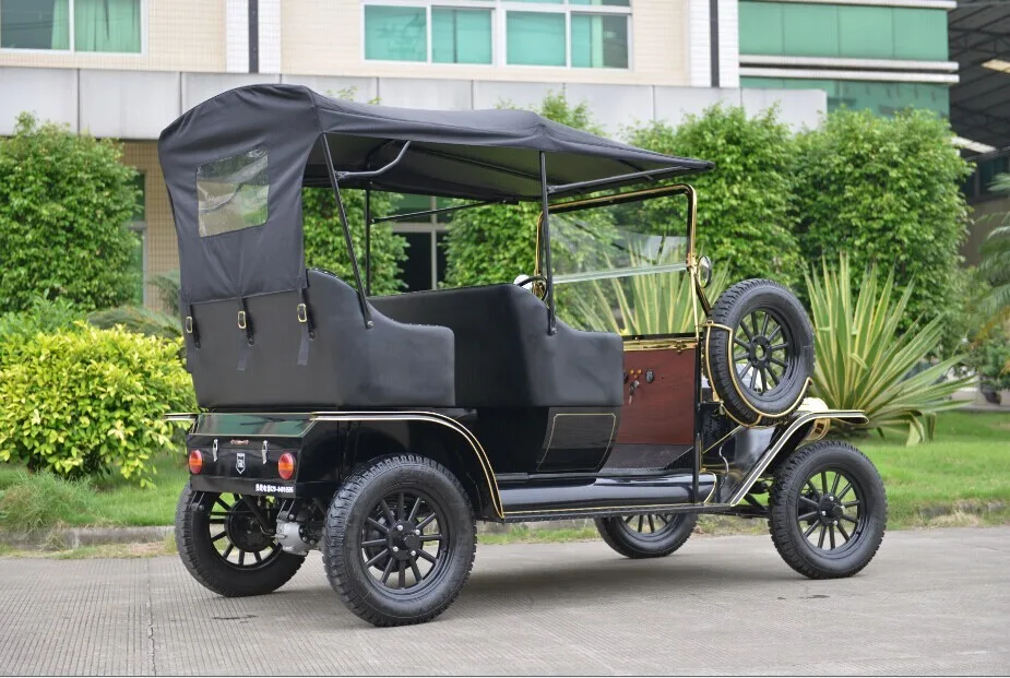 Classic CE Approval 4 Seater Smart 48v Electric Retro Car