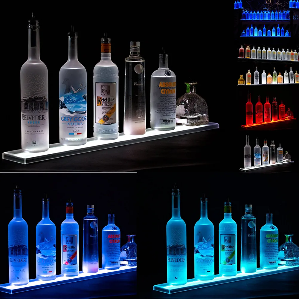 Kit 6 Panels LED éclairage couleur des bouteilles de bar