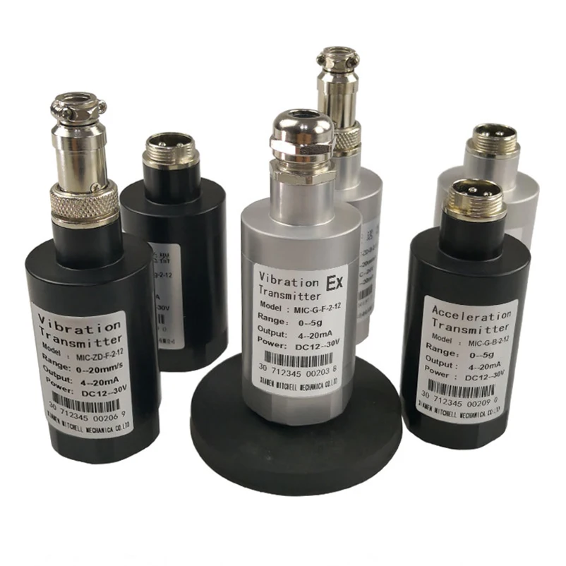 High Quality Integrated Vibration Transducers for Monitoring