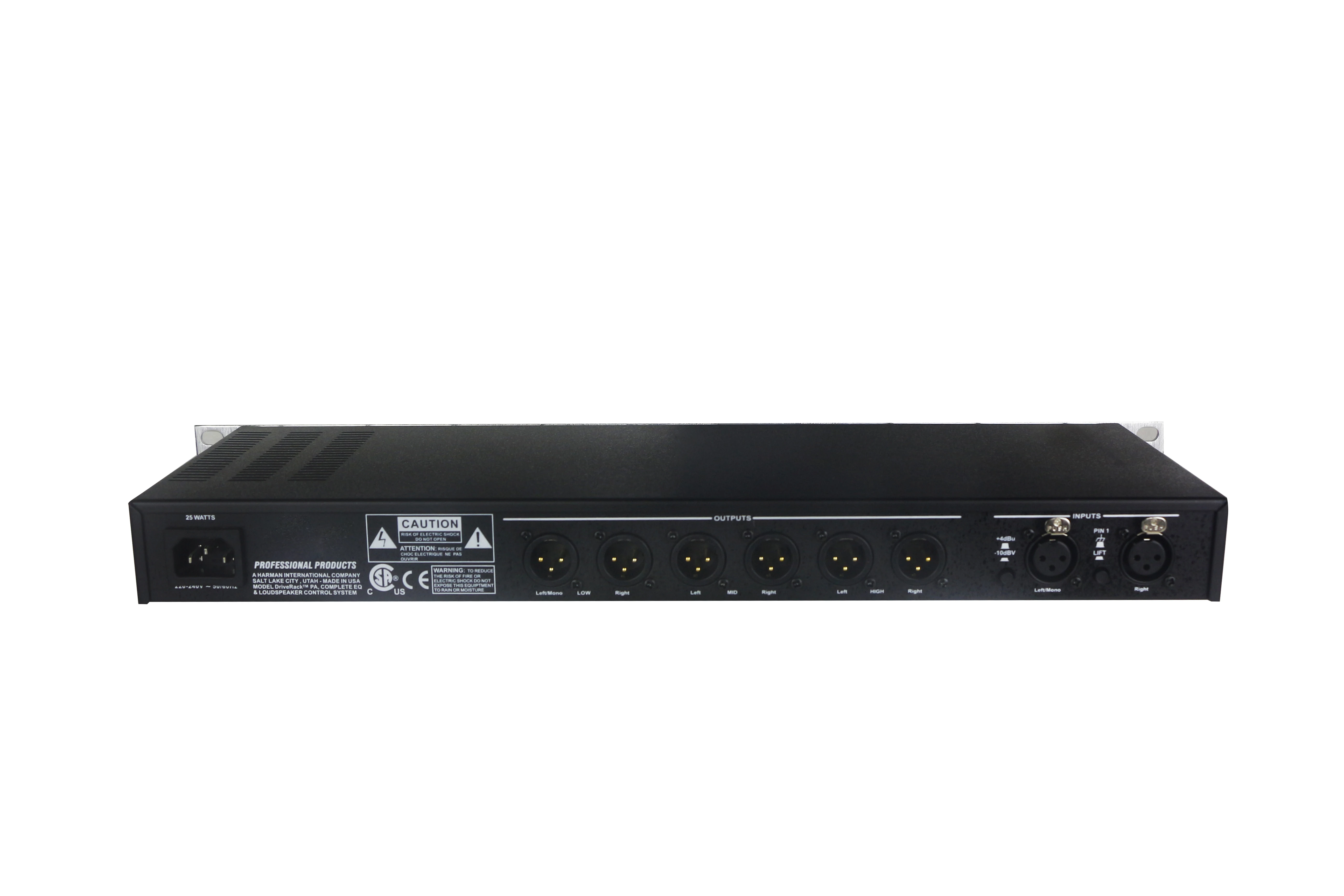 PA + サウンドシステム用のプロフェッショナルデジタルオーディオDSP