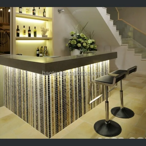Fantastic Modern Home Led Wine Bar Design With Back Wall Design - Buy Wine  Bar Design,Back Wall Design,Home Bar Counter Product on 