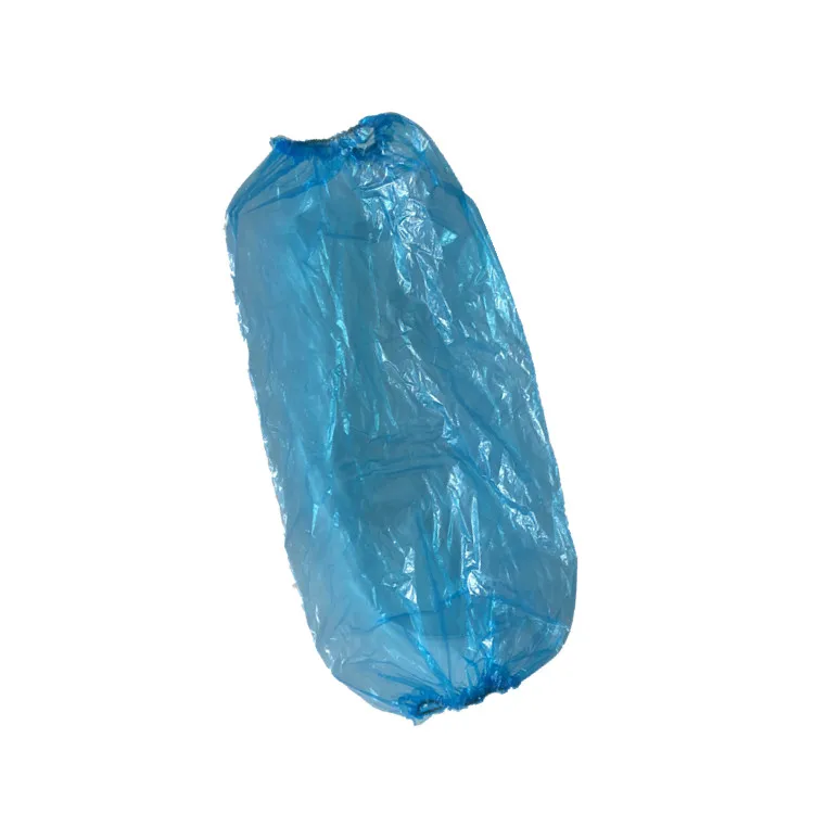 Waterproof PE elastic protective oversleeve disposable plastic sleeve cover for hospital/housework/cleaning
