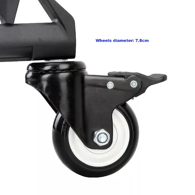 Профессиональный Weifeng WT-800 камера Долли штатив колес для