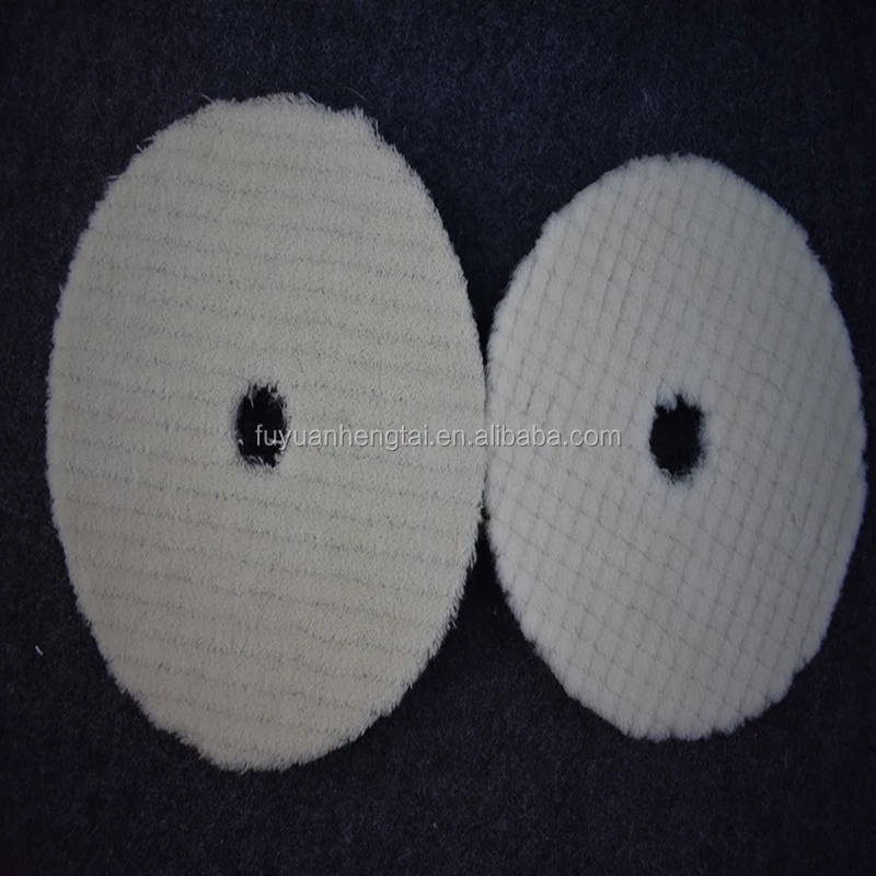 Натуральная Накладка для полировки шерсти для полировки мрамора и автомобиля