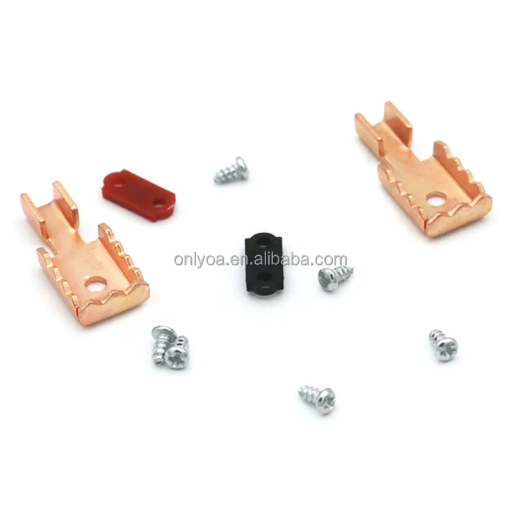 Изолированный зажим крокодил для автомобильного аккумулятора 90 мм 100