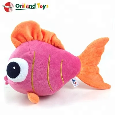 pink fish stuffed animal