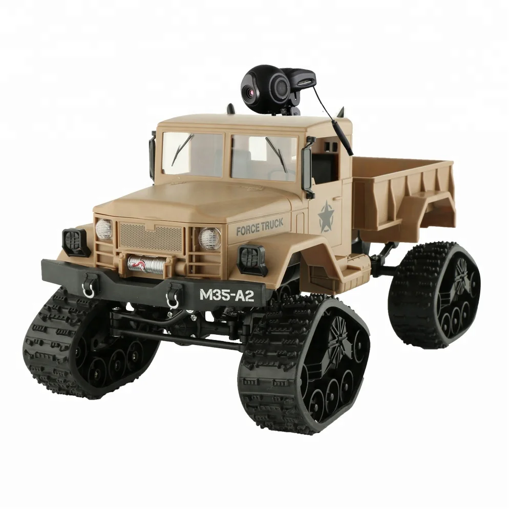 Carro controle remoto 4x4 Double Sided Leopard King Off Road 1/16