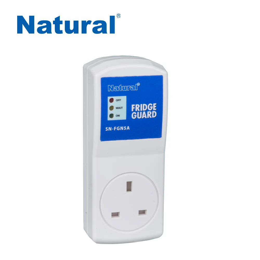 Natural Fridge Protector UK Type Sollatek Fridge Guard Voltage Appliance Protector for Refrigerator