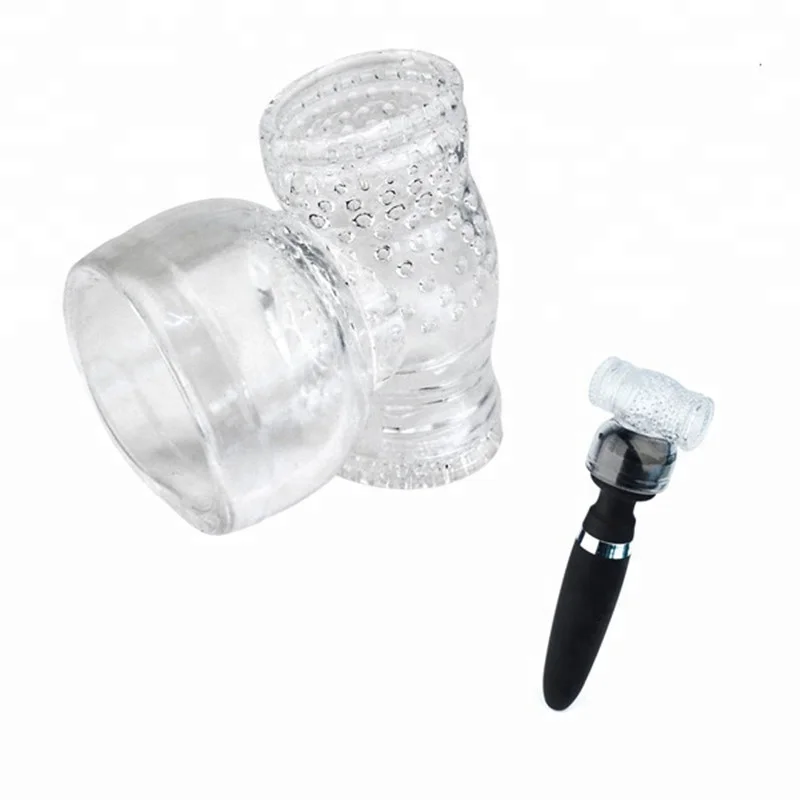 Male Penis Cover Training Attachment Aircraft Cup Head Av Vibrator Massager Special Accessories