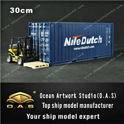 container model 1:20 20GP NILEDUTCH shipping container model miniature shipping container scale model