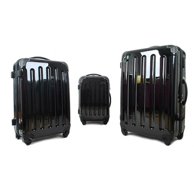 Красочный 3 шт. ABS PC тележка багажный набор поликарбонатный чемодан 20 24 28 дюймов