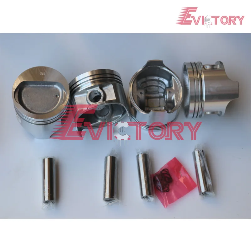 Engine Overhaul Rebuild Kit 5K Piston and Ring Gasket Bearing Kit  for Toyota Forklift Parts