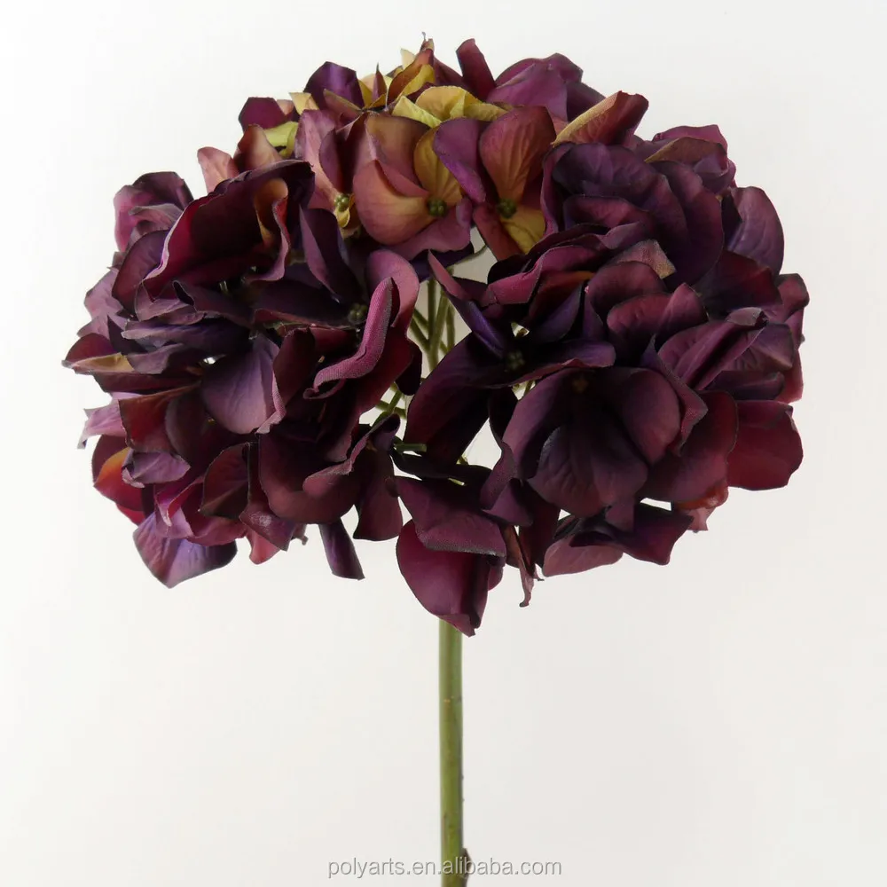 Flores Artificiales De Boda Hortensias - Buy Flores Artificiales Hortensias,Flores  Artificiales Hortensias,Hortensias Product on 