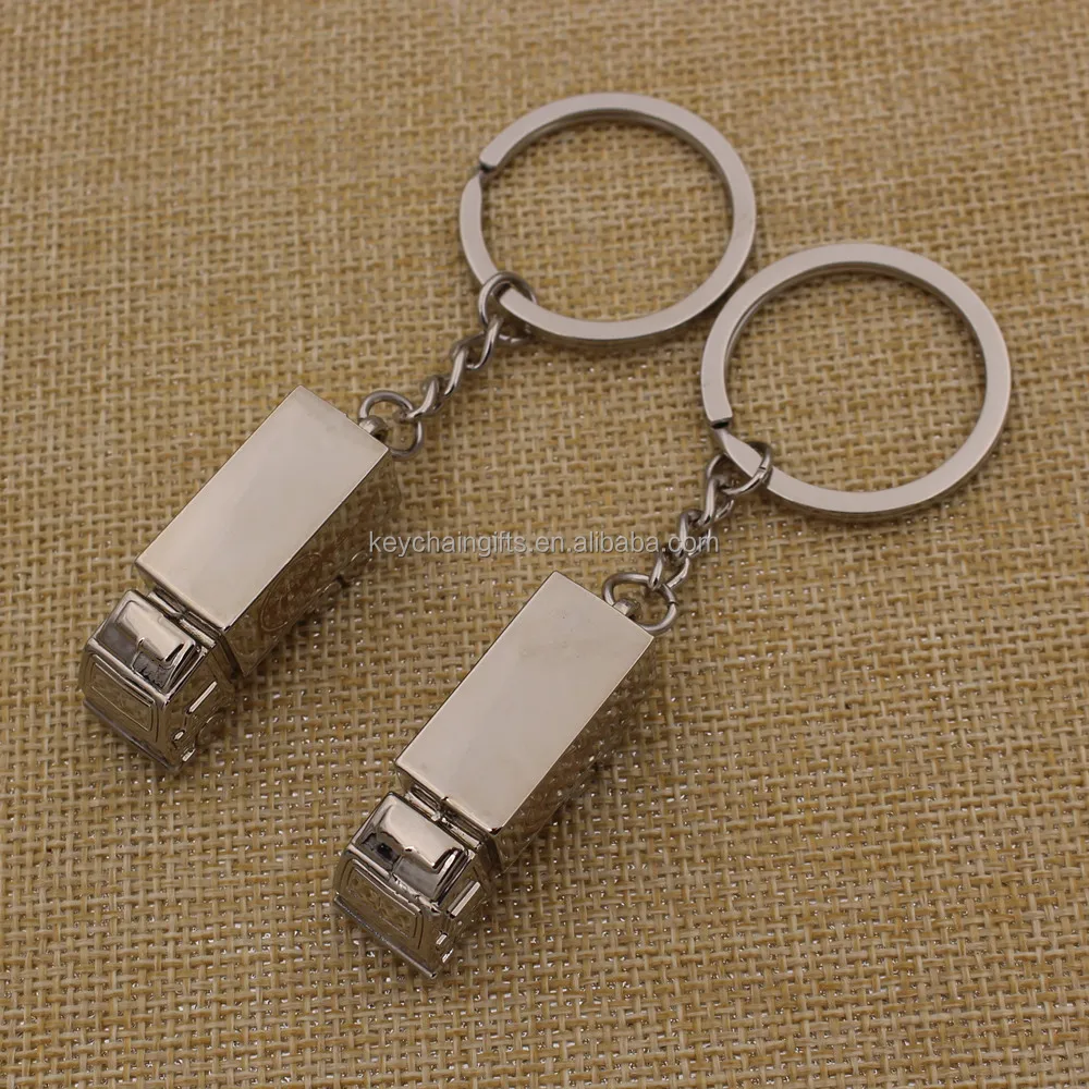 Custom Metal 3d Car Shaped Keychain Truck Keychain