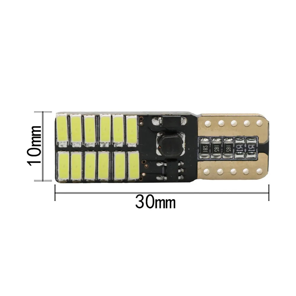 
Отличные светодиодные суперъяркие автомобильные лампы W5w T10 4014 24smd, светодиодные автомобильные лампы Canbus T10, светодиодные лампы 194 168 4014, Автомобильные Боковые лампы с клиновидным цоколем 