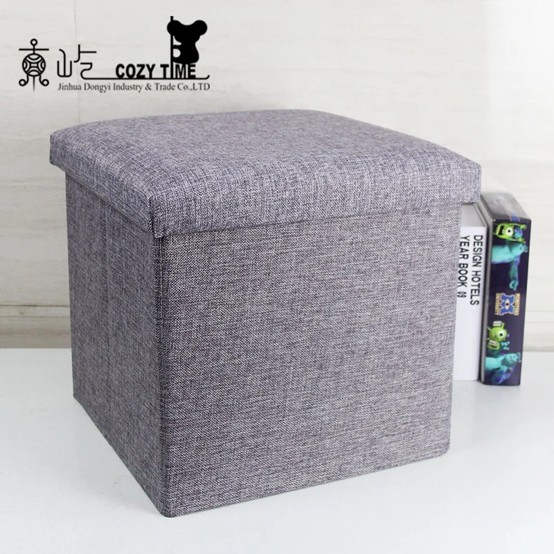 
 Высокое качество гостиная куб Складная Табуретка хранения Османской  