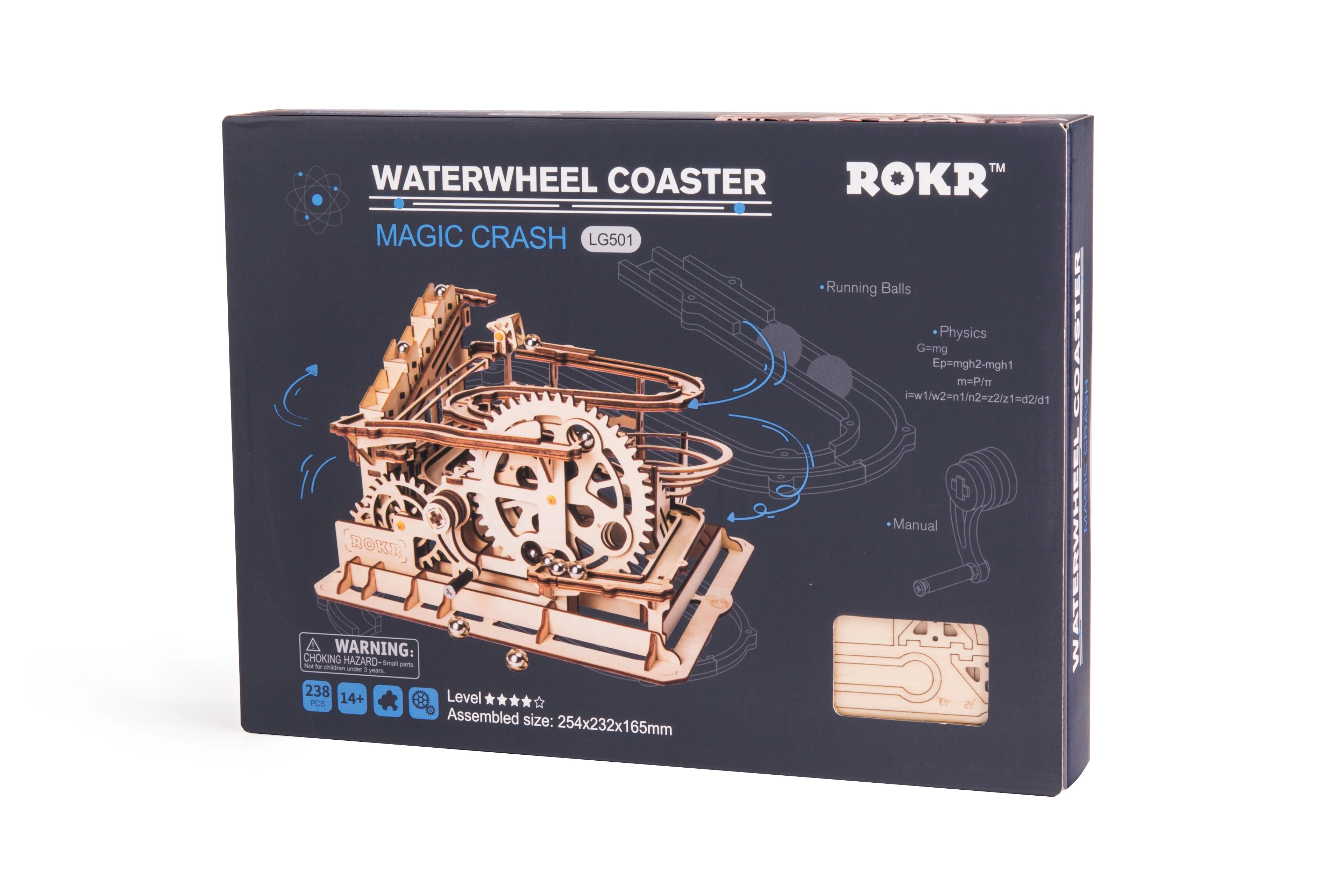 Robotime – Puzzle 3D en bois Rokr pour enfants et adultes