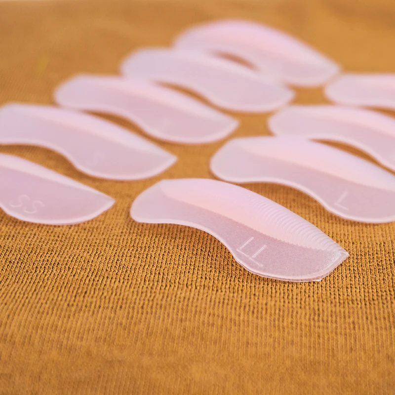 5 пар в комплекте с различными размерами силиконовый химическая завивка ресниц бигуди для завивки волос Ложные ресницы щит Pad бигуди для ресниц