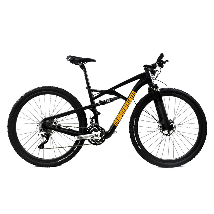 Carbonbikekitsフルサスペンションmtbカーボンフレームと29 3k/ud 