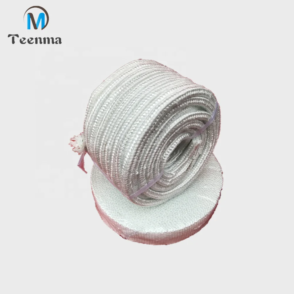 High Temperature Resistant Round Fiberglass Rope For Sealing And Gasket