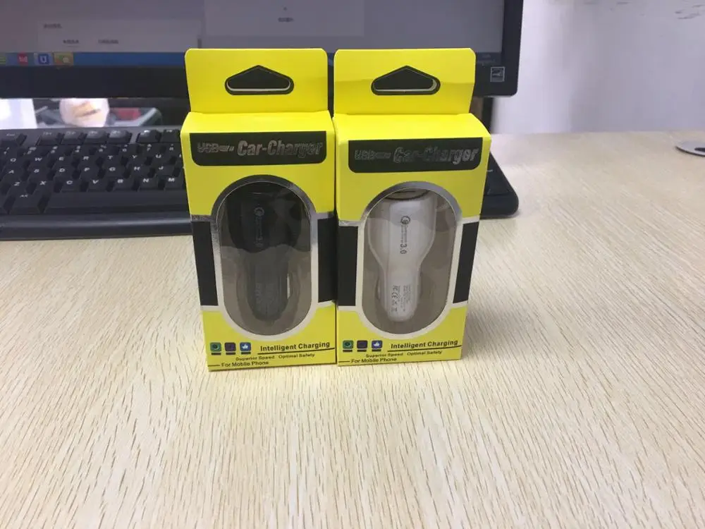 Best Selling Products Usa Qc3.0 Dual Usb Port Car Battery Phone Charger