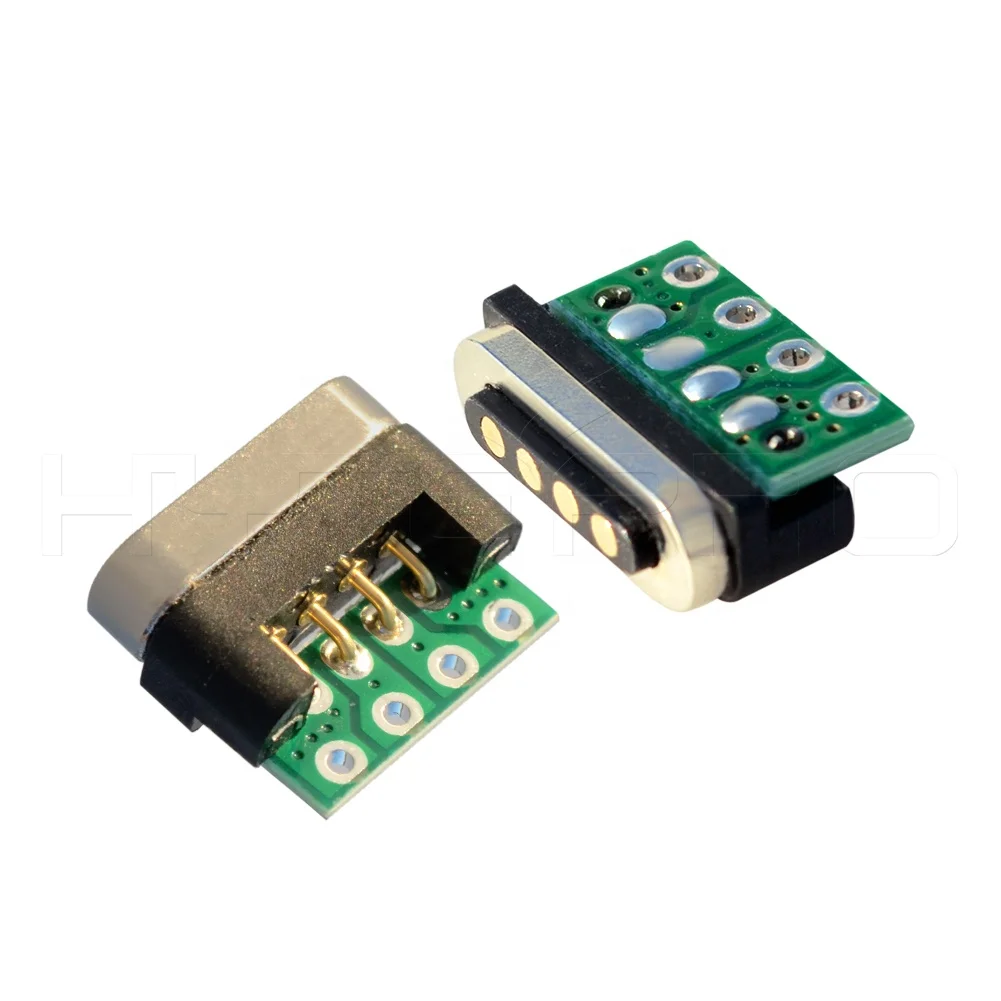 Stability design 5V 2A magnetic 4 pin pogo connector for PCB-Trademark  under HytePro