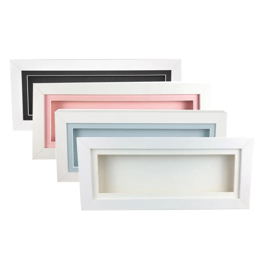 Download White 3d 1 Cube Range Deep Box Shadow Frame Memory Box Display Panoramic Buy Plastic Frame Rectangle Photoe Fram White Plastic Photo Picture Frame Product On Alibaba Com