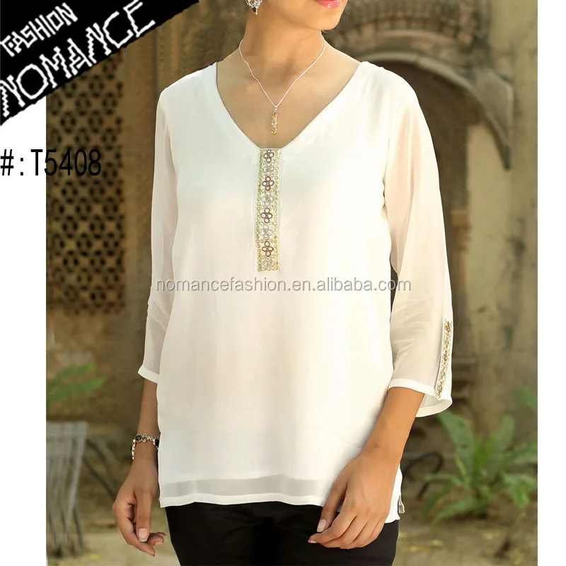 elegant tunic tops