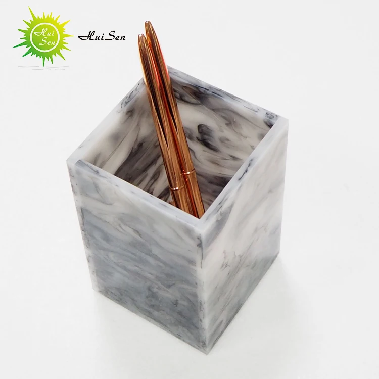 Huisen Канцтовары элегантный набор из 3 предметов акриловая ручка мраморный степлер для