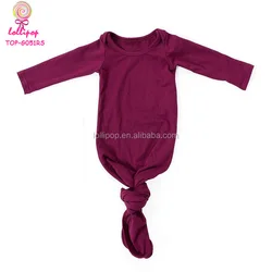 Варежки серого цвета, рукава для новорожденных, пустое платье для новорожденных с узелком, длинное платье для сна с складными варежками и верхним узлом, детская шапка