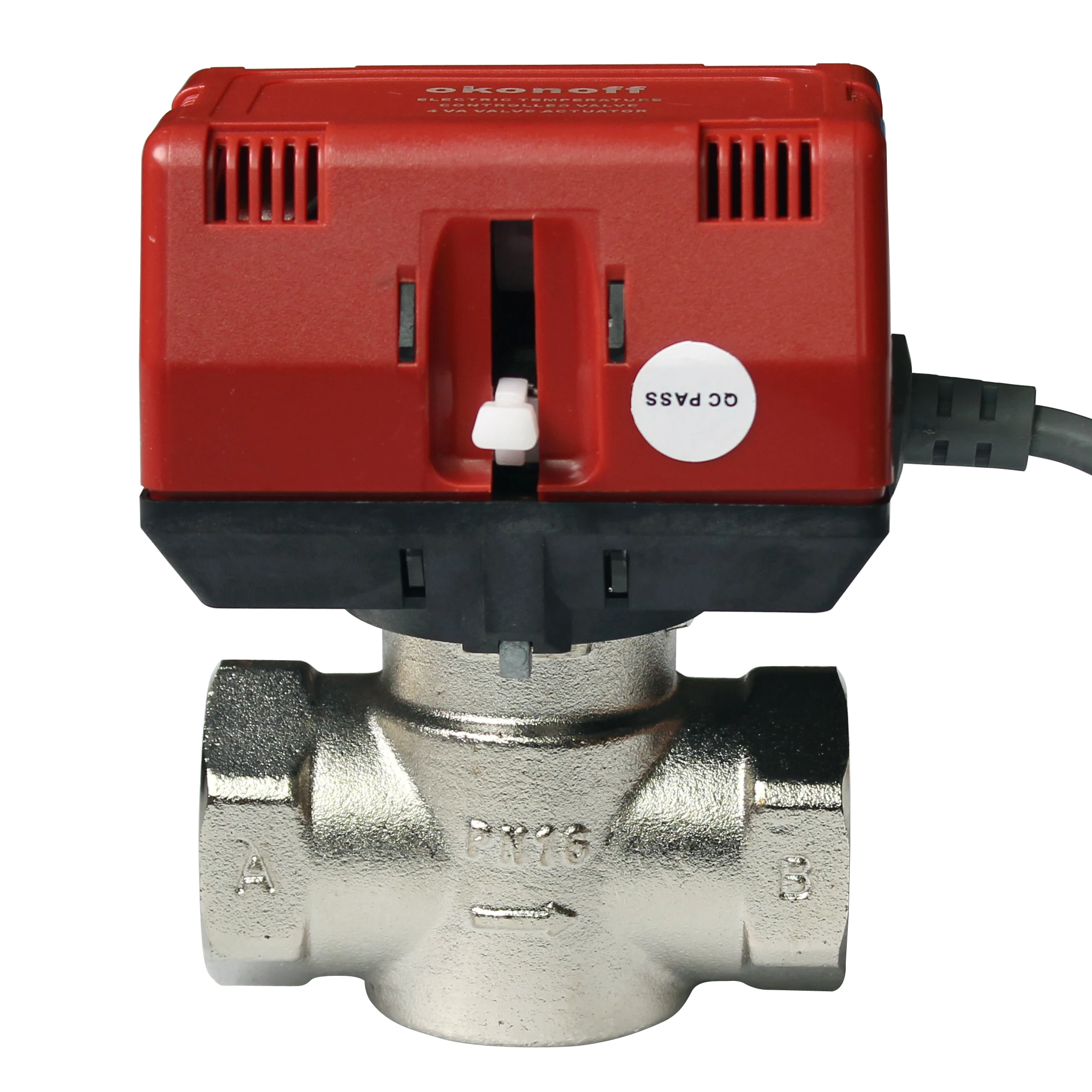 Клапан 4мм. Трехходовой клапан на электропривод Okonoff. Motorized Zone Control Valve - dn25. Клапан va-21 350\300. Valve with actuator.